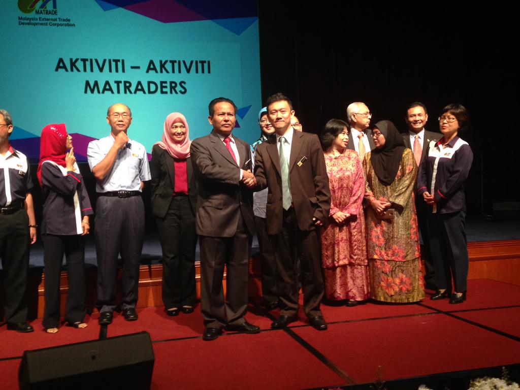 matrade's tweet photo. our CEO with our returning TCs and ATC, as well as outgoing TCs #MATRADEassembly http://t.co/njIpTIJlmO