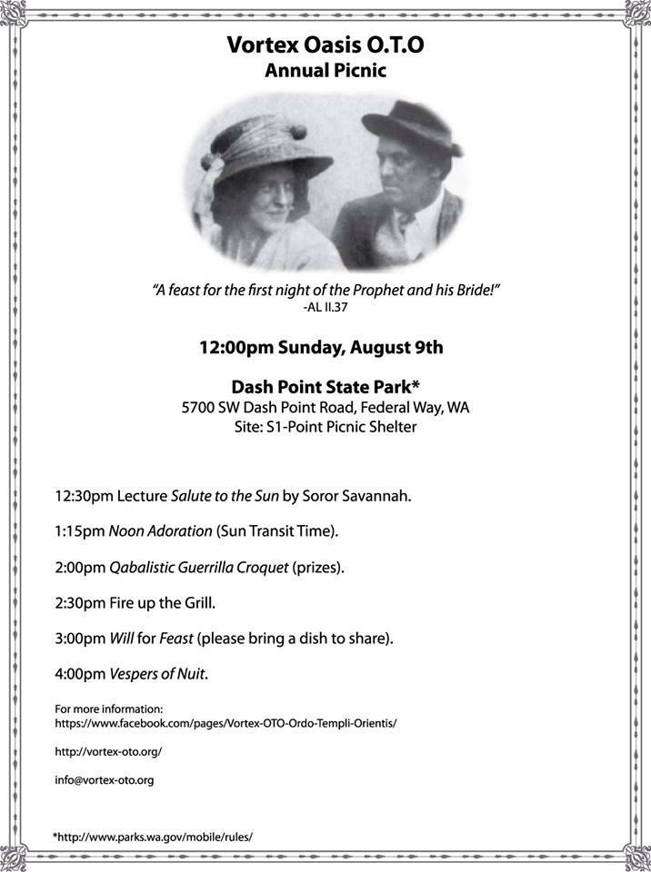 Vortex_OTO's tweet image. This Sunday we are celebrating, please join us.