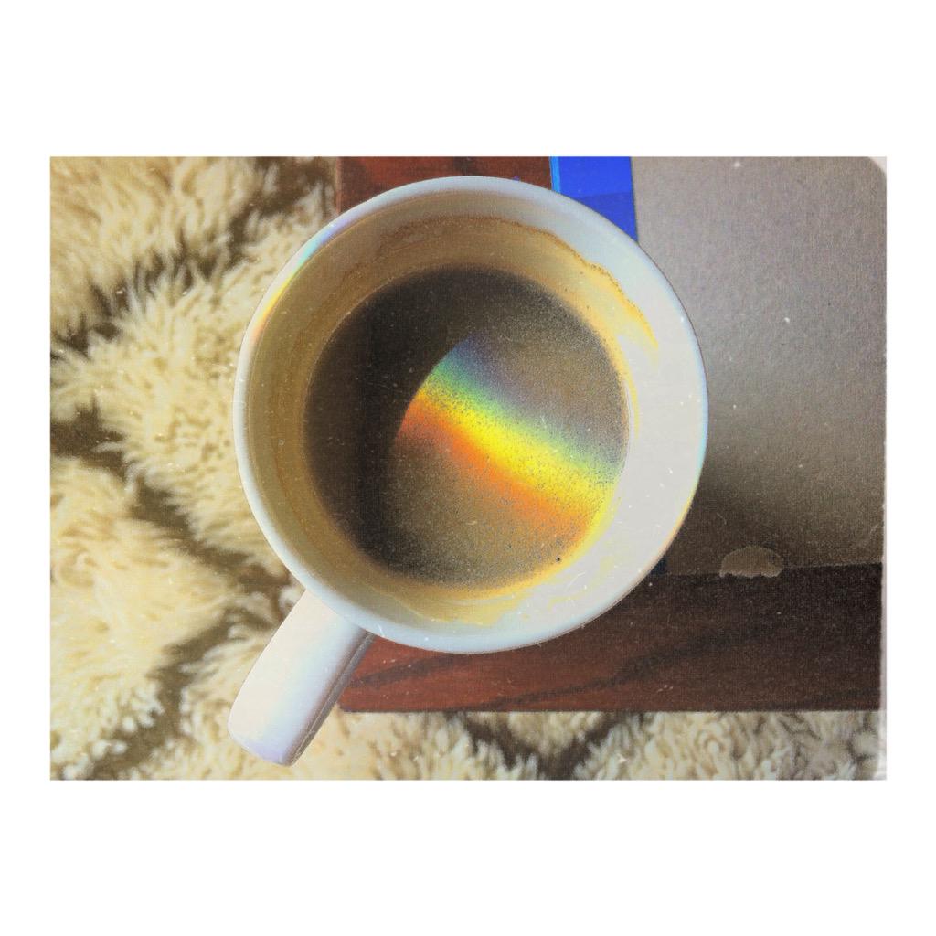 FeverAlex's tweet photo. Happy morning coffee. #blackandrainbowplease http://t.co/mxhbehPGCk
