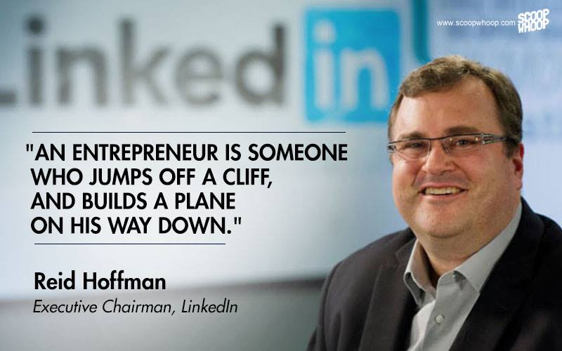 PickDrop_'s tweet image. An entrepreneur is someone who jumps off a cliff and builds a plane on his way down. via @reidhoffman