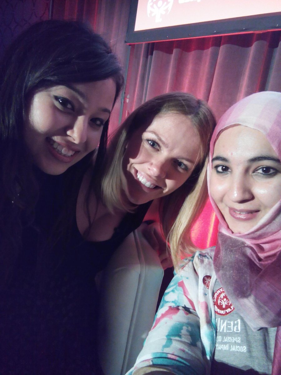 Awesome moments with <a href="/BrooklynDecker/">Brooklyn Decker</a> and <a href="/KanchanAmatya/">Kanchan Amatya</a> 
<a href="/SOGenUin/">SO GenUin</a> 
<a href="/SpecialOlympics/">Special Olympics</a>