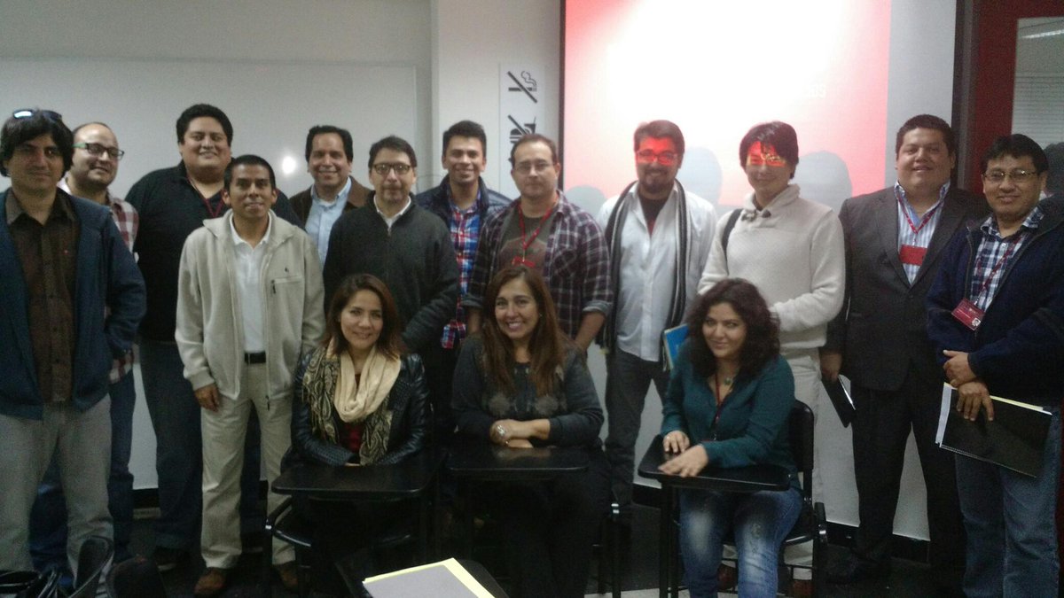 Parte de los docentes de Design Thinking #UPC