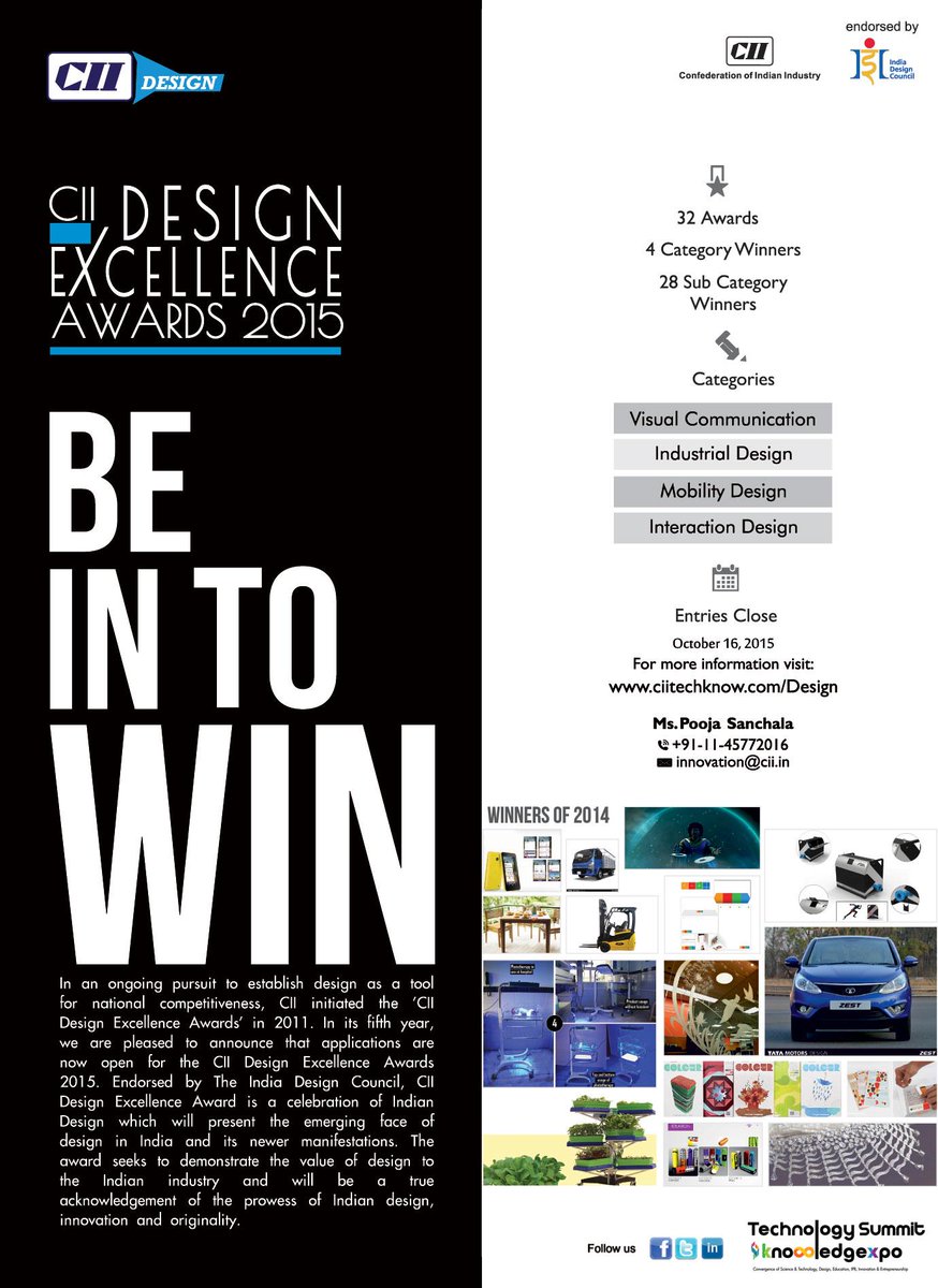 CIIKnowledgexpo's tweet photo. 32 Awards. 4 Category Winners, 28 Sub Category Winners. Register Now at http://t.co/pM1GAB9rbM @FollowCII http://t.co/yQEfRIMxkW