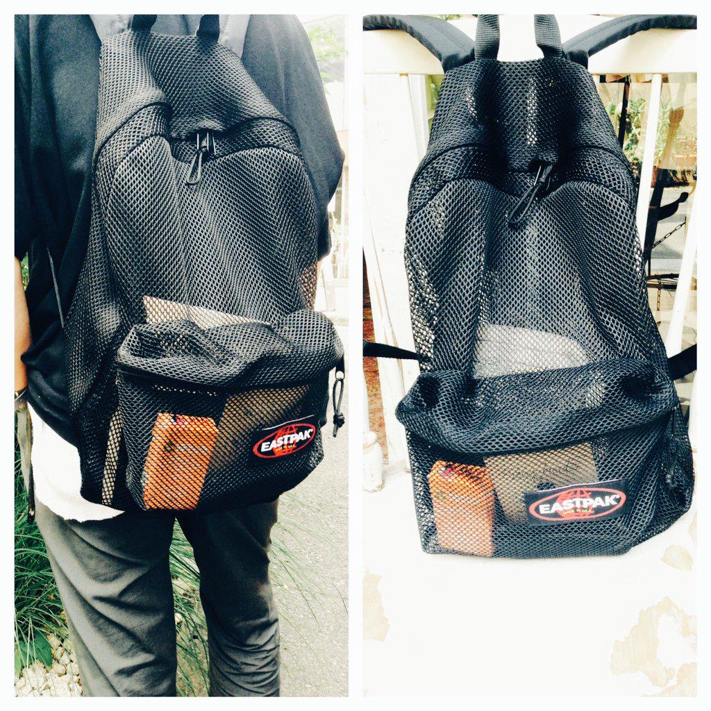 90s EASTPAK メッシュ　バックパック　リュック EASTPAK メッシュリュック