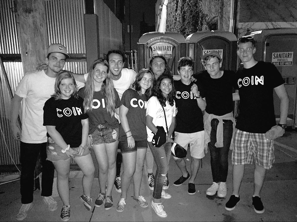lilalmao's tweet photo. COIN round 2: this time with merch, thanks for singing Hilary Duff with us #COINCREW http://t.co/JYZVOILjfb