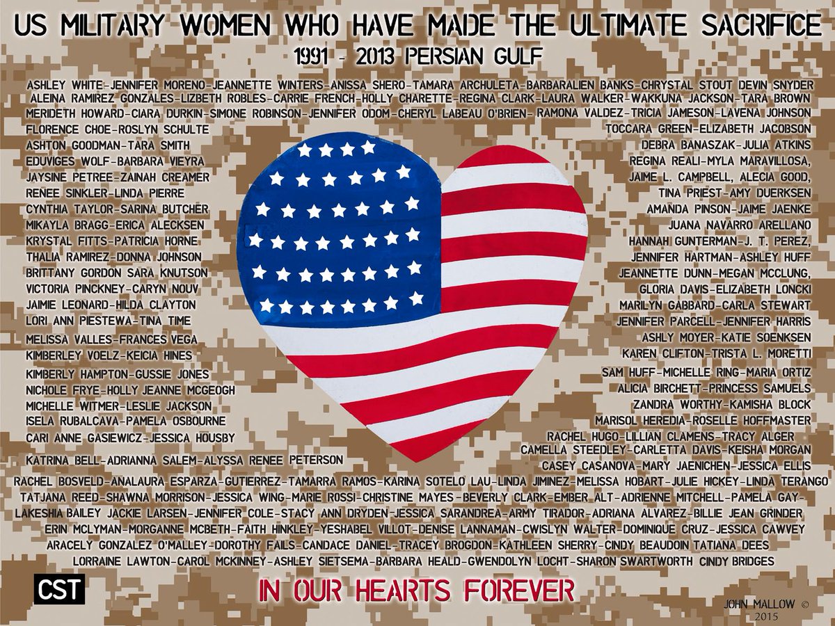 @SHEVETINC Thot U might like seeing my watercolor tribute to fallen US Military Women in Persian Gulf. Pls retweet.