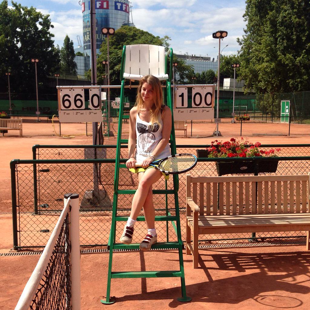 DettacheePresse's tweet photo. Matinée #Tennis ! 😄👌 #Sport #APSAP cc: @FFTennis @TennisAuFeminin http://t.co/sAwqro3hwz