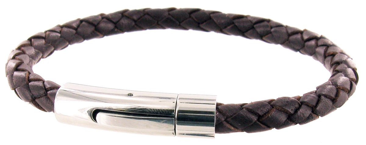 Looking for gifts for men? Our range of luxury leather bracelets all come in black satin lined gift boxes.