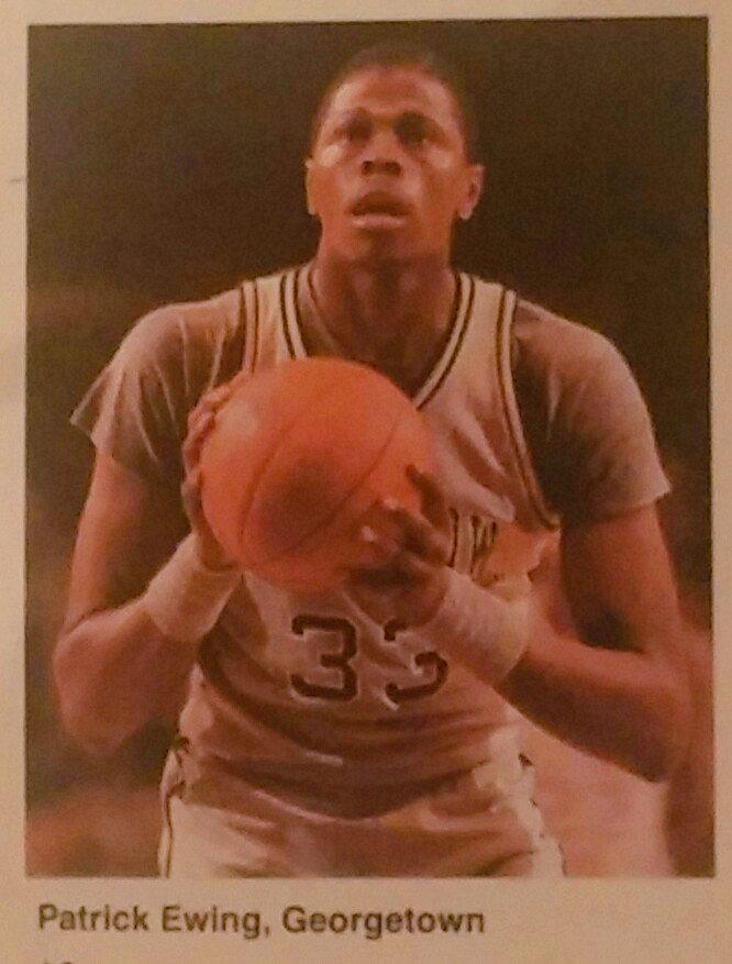 MSG 3/10/84 Hoyas 82 vs Orange 71 (OT) 27 pts 16 rebs & 5 blocks. Happy birthday to Patrick Ewing 