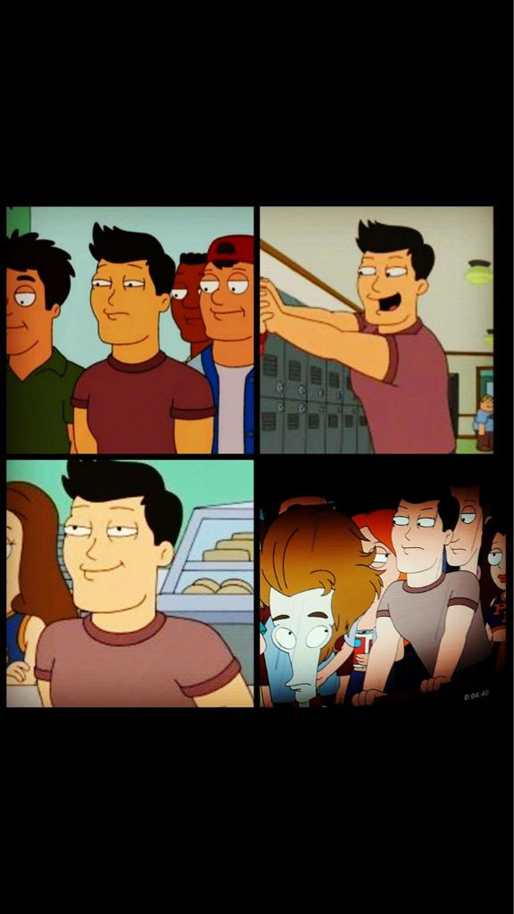 ChristopherSean's tweet photo. Insomnia.. Oh yeah.. #americandad has my doppelgรคnger #asiancartoon http://t.co/Gbi1zFUXp5