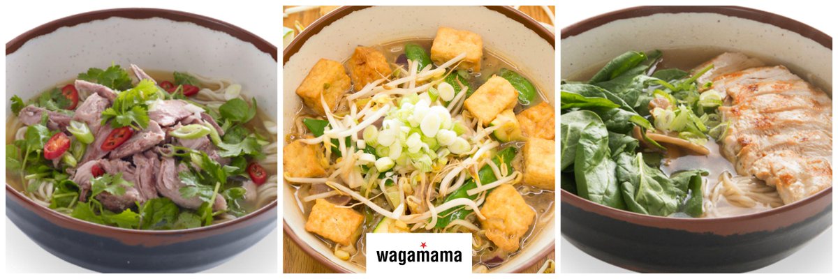 why not get out of the rain and come in for a warm, tasty ramen this lunchtime? #lovewagamama