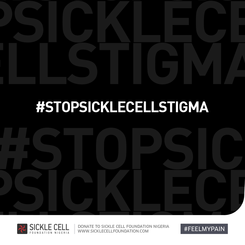SickleCellNg's tweet photo. #DidYouKnow it is common for those with Sickle Cell Disorder to be treated differently. Let us #StopSickleCellStigma http://t.co/BsFd60HA8N