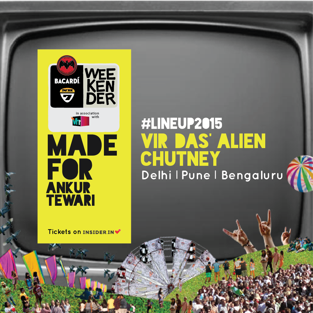 I'm aboard the Family UFO for Vir Das' Alien Chutney at <a href="/NH7/">NH7 Weekender</a> Weekender! #lineup2015 <a href="/thevirdas/">Vir Das</a>