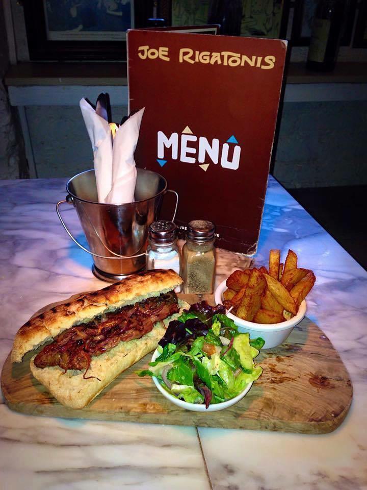 Why not refuel after a busy weekend with a lunchtime snack? ciabatta with a choice of filling available from 12-3