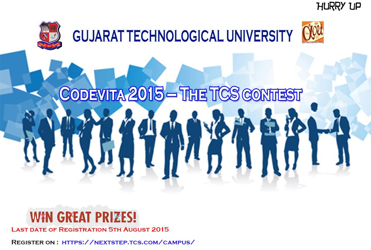 acetcampus's tweet photo. #gtu #contest #tcs #opportunity #platform #success #aim #technology #prizes #circular  #shares #gujarat #khatraj http://t.co/0SGCBsRkfC