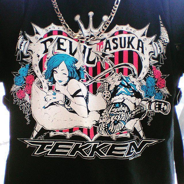daisuki_net's tweet photo. like! RT @damonx: T-shirt du jour #devilasuka #tekken #Namco #asuka http://t.co/PvG2JYPfCy http://t.co/vR60xfeCHQ
