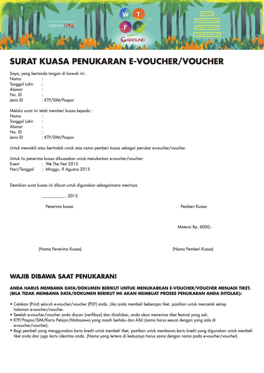 IsmayaLive's tweet photo. Baca panduan lengkap penukaran e-voucher/voucher #WTF15 disini sebelum penukaran dimulai BESOK. http://t.co/xOPELVBhMW