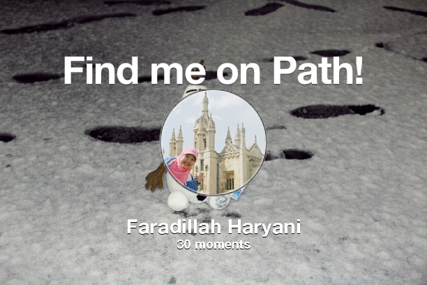 I've shared 30 memories with my friends on #Path - see them now at path.com! #thepersonalnetwork