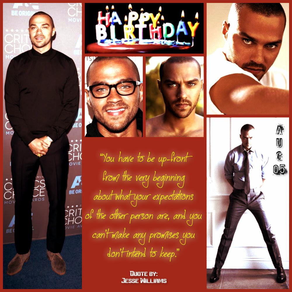 Happy Birthday Jesse Williams - Aug 05 Event  