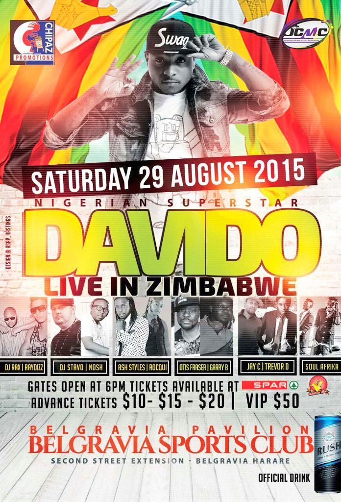soulafrika263's tweet photo. It's gonna be an awesome experience on the same stage With #OBO #theBADDEST @iam_Davido. http://t.co/8v6APEeMn5