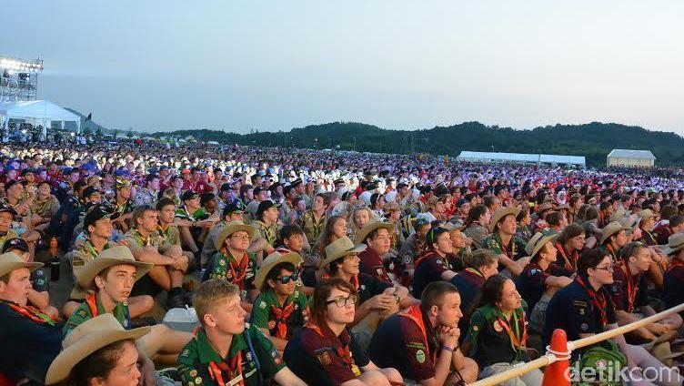 Jambore Pramuka Dunia #wsj2015 menyatukan perbedaan "Unity in Diversity" news.detik.com/berita/2983096…