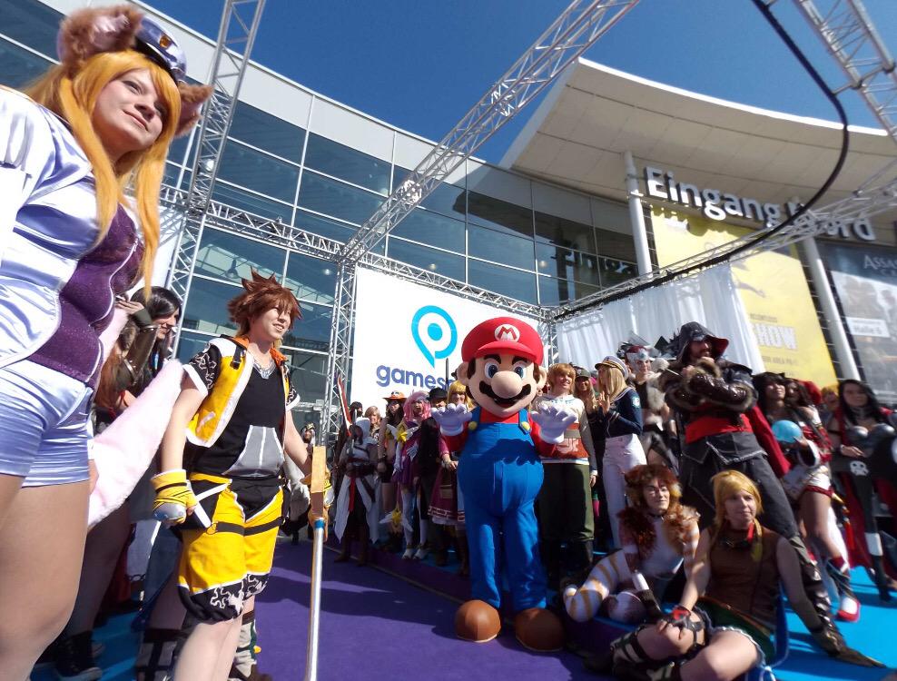 Beweisfoto gefällig? #Cosplayer #gamescom15 #jetztgehtslos