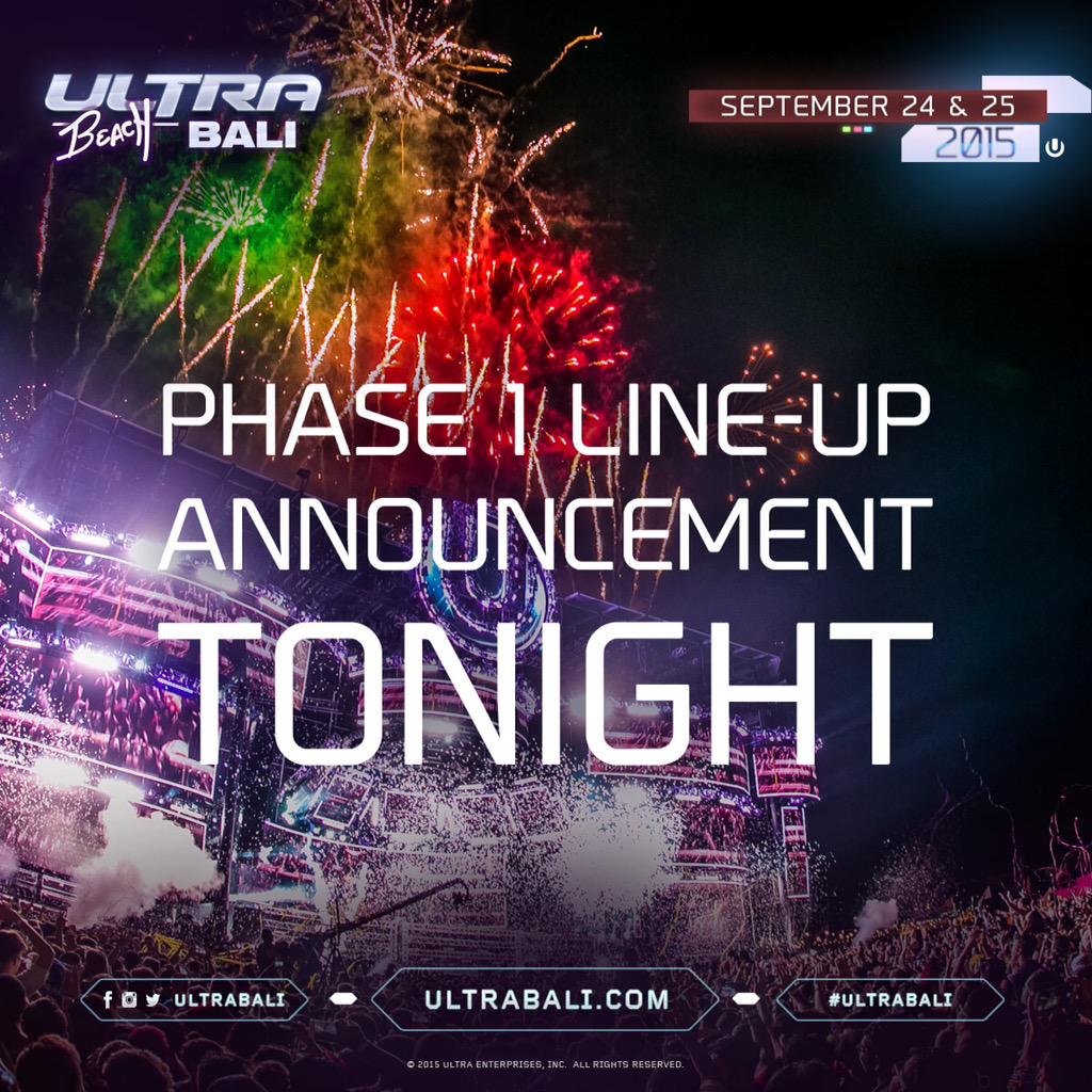 IsmayaLive's tweet photo. ARE YOU READY? 

#UltraBali http://t.co/lb4odYChzS