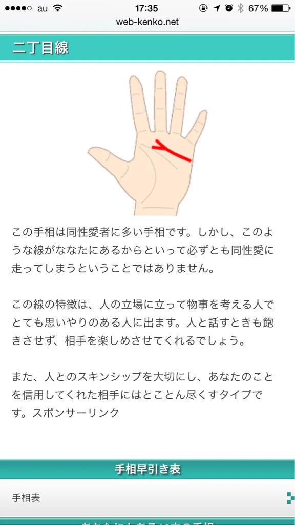 【要確認】あなたにはある？同性愛者に多いニ丁目線ｗｗ