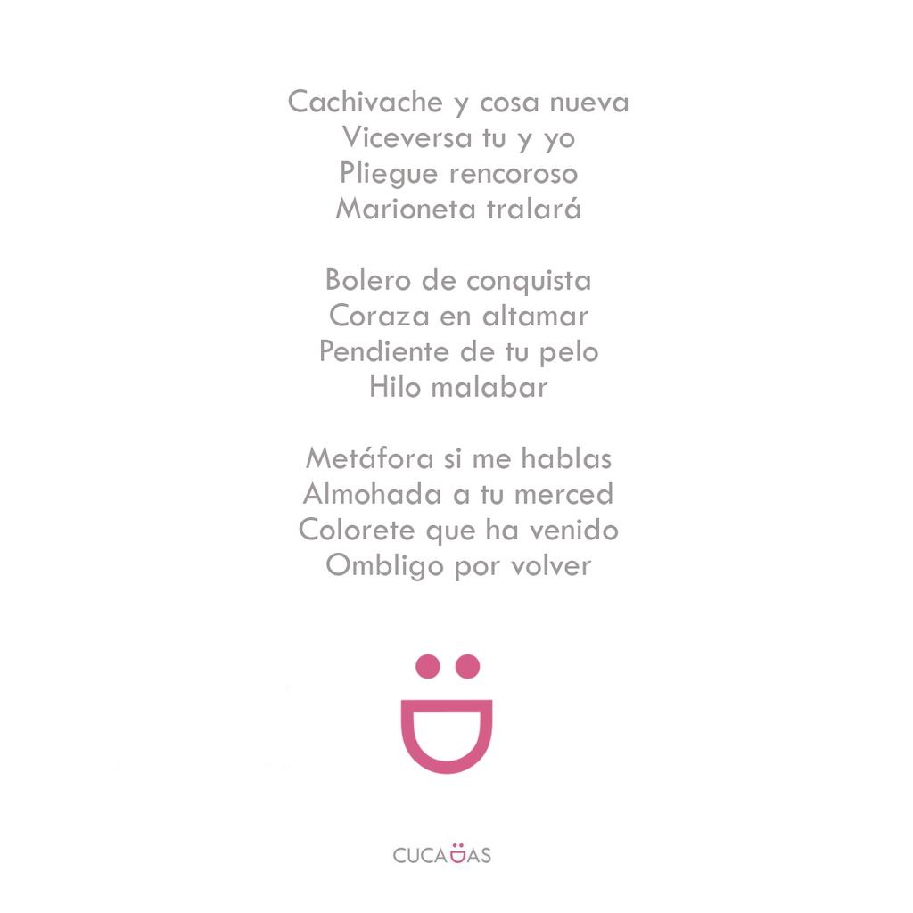 cucadaselprat's tweet photo. El diseño y la creatividad no sólo en los objetos, también en las palabras! :) http://t.co/pUmkjqs2Bh