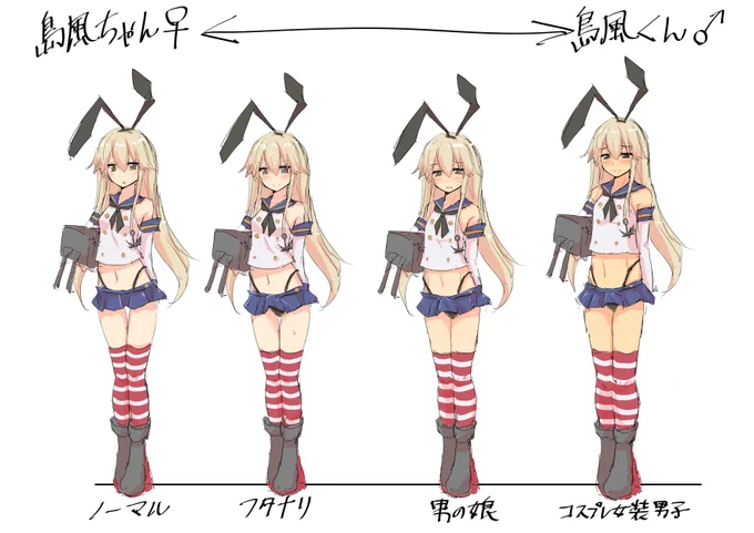 こちらのツイートを参考に僕の心中の島風を整理しました >RT 