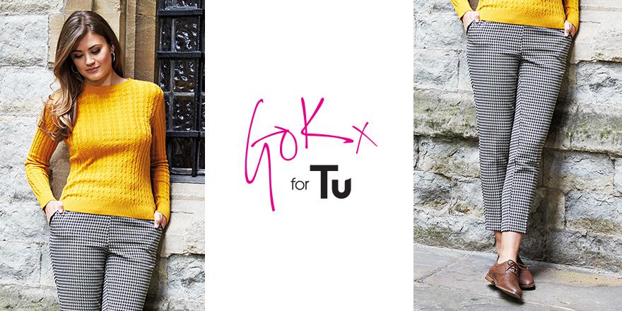 tu_clothing's tweet photo. Keeping it preppy chic in a cable knit and tailored trousers from Gok for Tu. @TheRealGokWan http://t.co/06udE31wl9 http://t.co/94xluRL3Bg