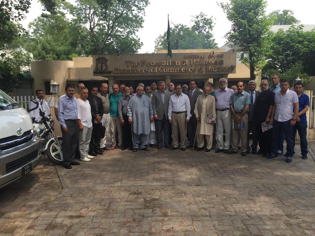 lahor federal ticaret ve sanayi  odası ziyaretimiz