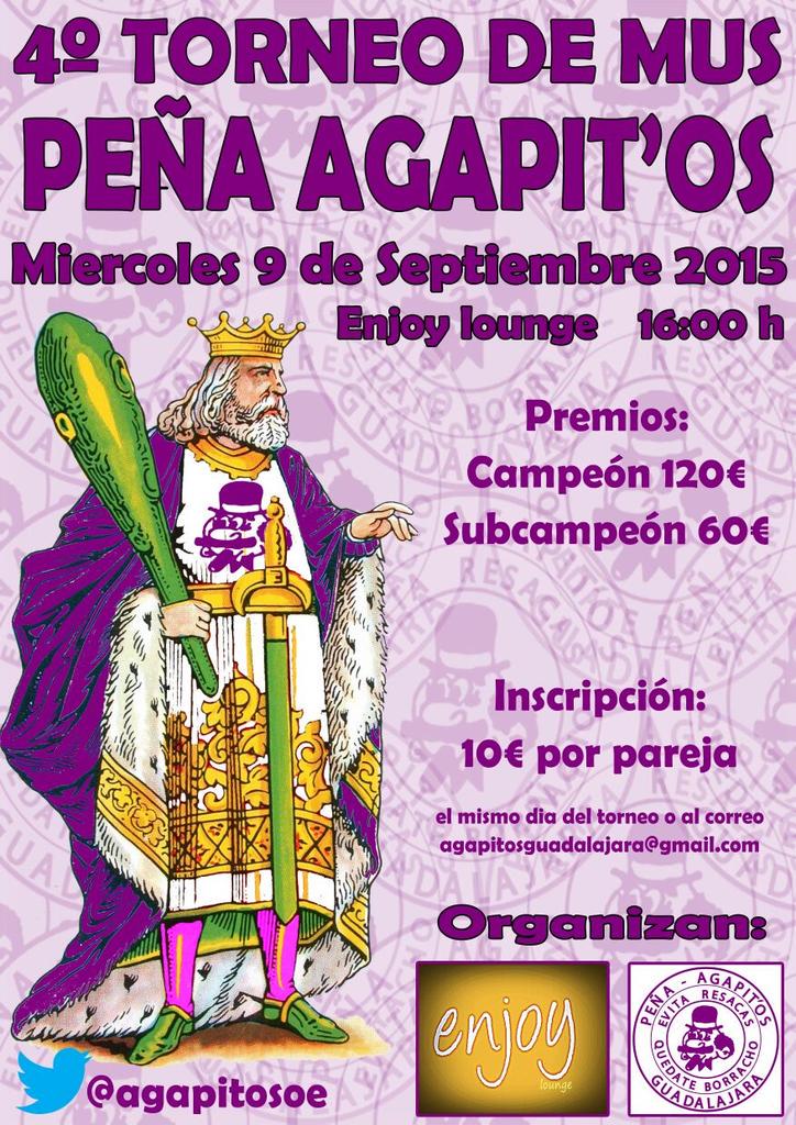 agapitosoe's tweet photo. Estáis todos invitados @SomosGuadared @NoticiasGuada @EnjoyLounge http://t.co/xMkNtdqerj