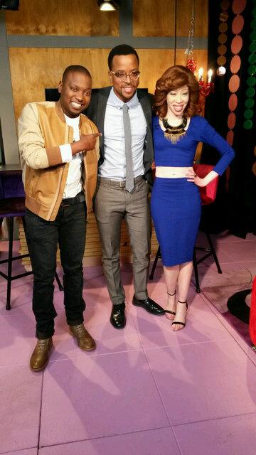 zola_hashatsi's tweet photo. On @etv_hush @vanillablaq and I have @MapsMaponyane in the house. Catch #Hush tomorrow at 6pm on @etv &amp; @eKasiPlus http://t.co/yfdD9eAOn2