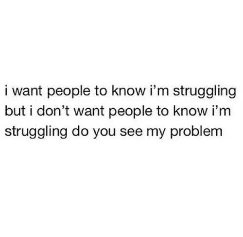 Do you see my problem?