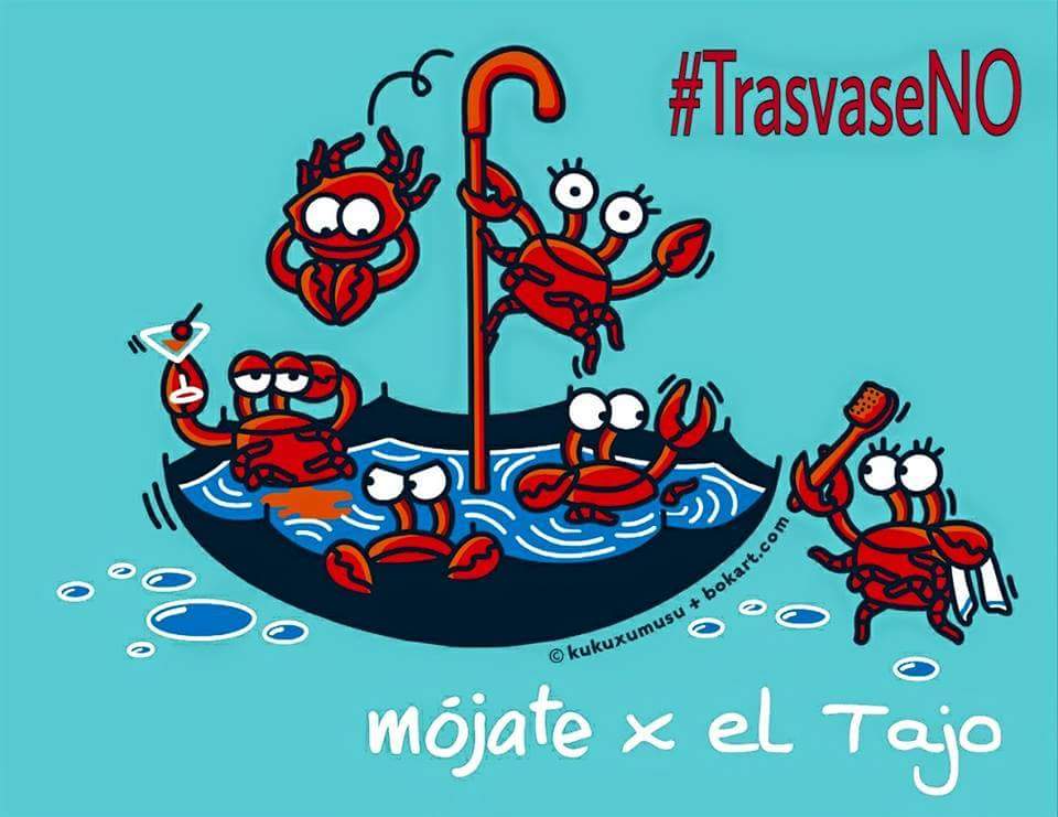 CarolinaAlique's tweet photo. Si no luchas hoy por lo que es nuestro. Sólo tendremos un futuro desolador. Mójate. #NoAlTrasvaseTajoSegura http://t.co/S4v8tZJPK0