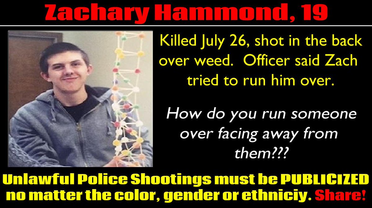 If #AllLivesMatter ALL PEOPLE must RAGE at ALL INJUSTICE. Don't let victims and families DOWN! #ZacharyHammond