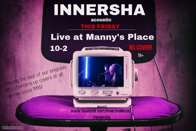 This Friday night at Manny's Place!
