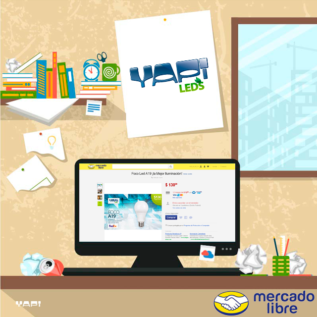 YapiLeds's tweet photo. @YapiLeds en @Mercadolibre http://t.co/U1a4uxU07Y