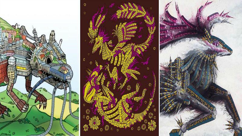 bristol247's tweet photo. Andy Council, the man behind the Bristol Dinosaur, has released new limited edition work. http://t.co/ZGRSUycPPH http://t.co/AJ5keElq0A