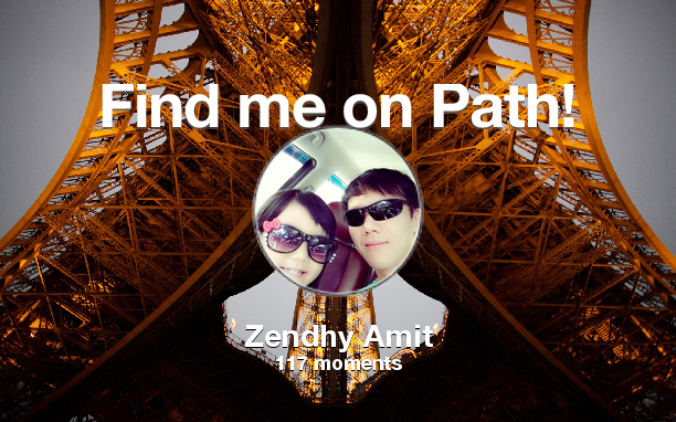 I've shared 117 memories with my friends on #Path - see them now at path.com! #thepersonalnetwork