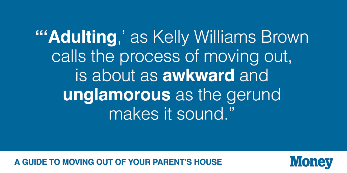 Money's tweet photo. The millennial's guide to moving out of your parent's home http://t.co/Nz1EXsGSjJ http://t.co/eMiBXBj7HT