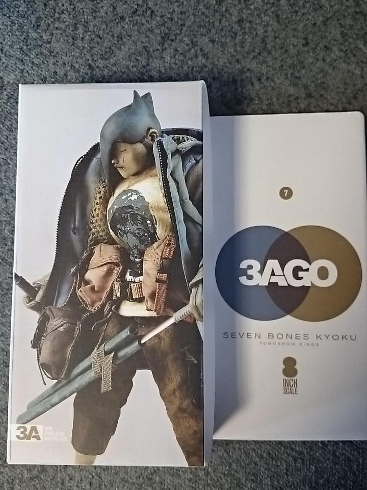 JK_Collects's tweet photo. Just arrived! #3a #actionfigure #3ago #tomorrowkings #7bones #kyoku #8inchscale #toys #threea @WorldOf3A #UK http://t.co/GdjWTvkEUE