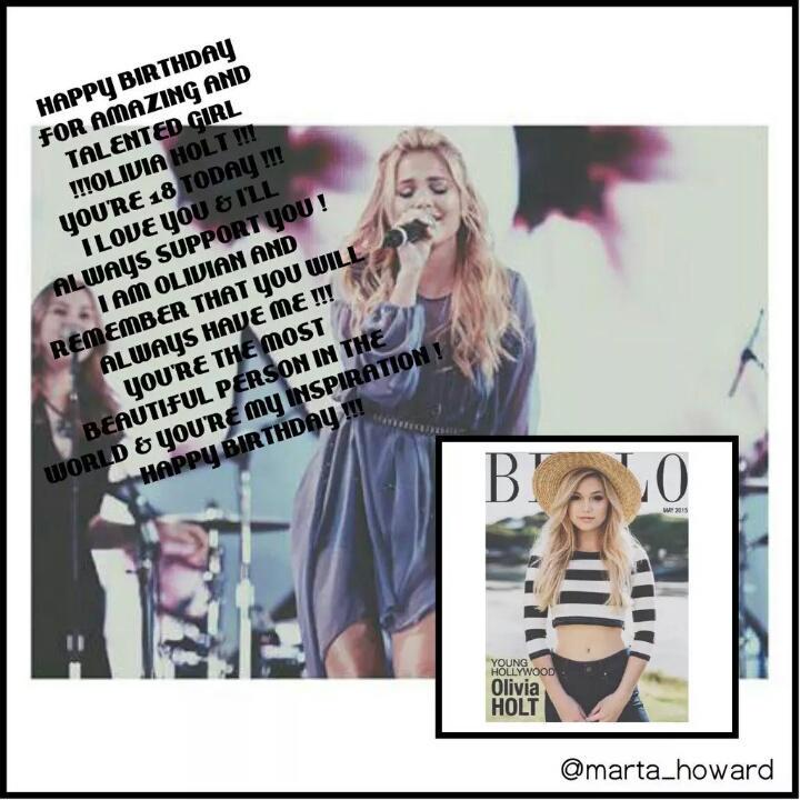 For my inspiration. For amazing and talented girl - ! Happy birthday     . I love & always support you! 