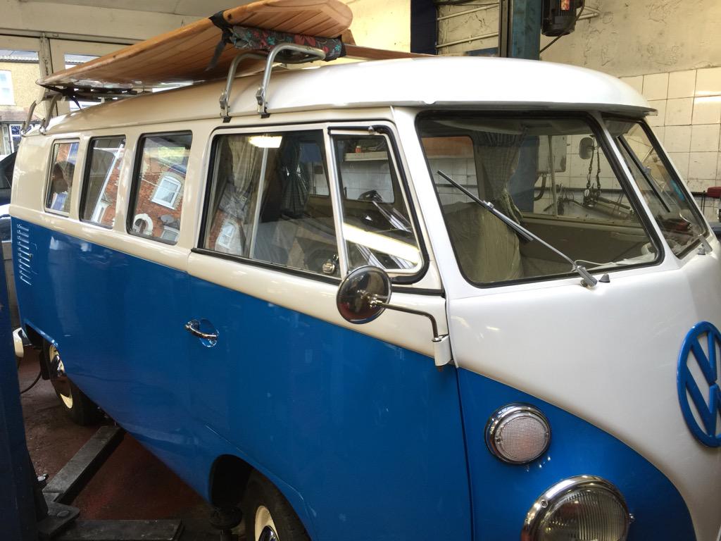 _NRSS_'s tweet photo. New steering gear fitted to this beauty just in time for classics on the green tonight. http://t.co/VlU8I9Fi4D