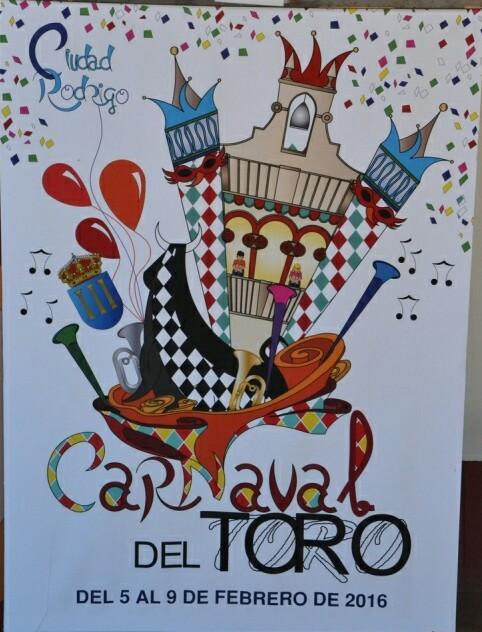 carnavaldeltoro's tweet photo. Cartel anunciador del Carnaval del Toro 2016 http://t.co/mA3sIw42eB