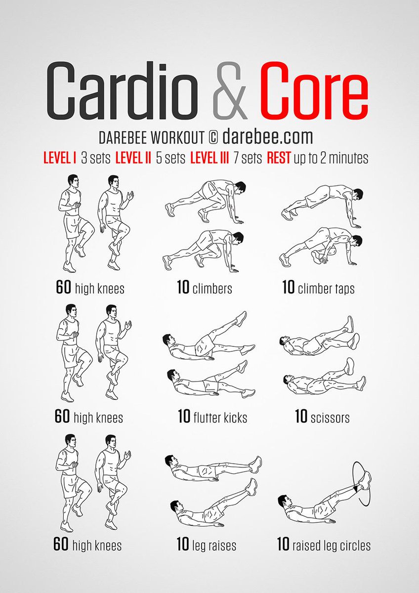 Cardio day workout sale