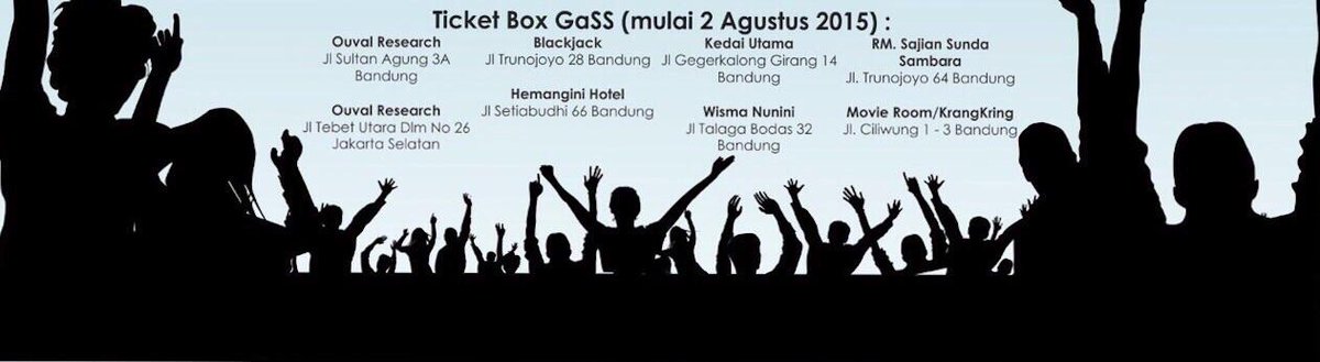 Tiket VIP KAMPUNG GaSS2 Special Show Sold Out, tersedia tiket Festival dan Class 1 , segera dapatkan