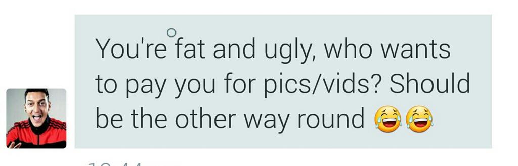 bbwscotland's tweet photo. After begging me to send him nudes and do Skype chats @rtpig #timewasterdb @underdeskloser http://t.co/NK54d3AlLz