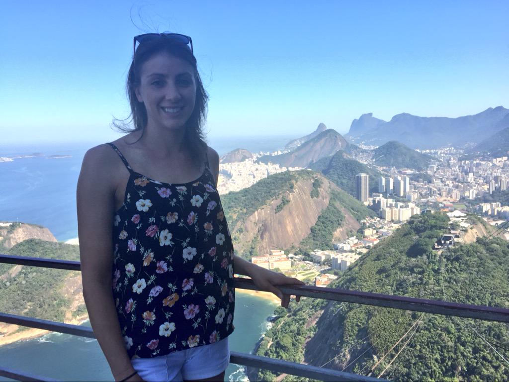 Left Rio this past weekend inspired and determined to make it back! Excited to keep striving for #Rio2016 #1YearToGo